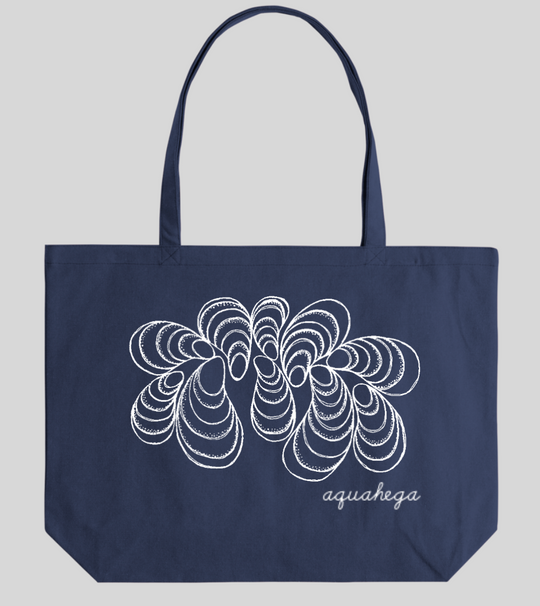Mussel Canvas Tote   (more colors available)