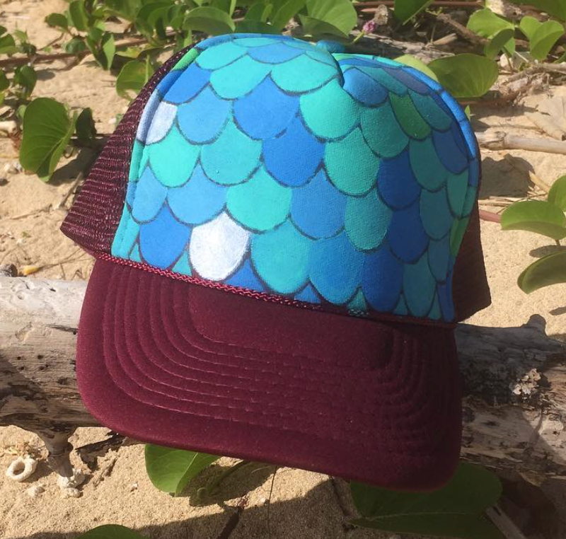 Hand Painted Trucker Hats