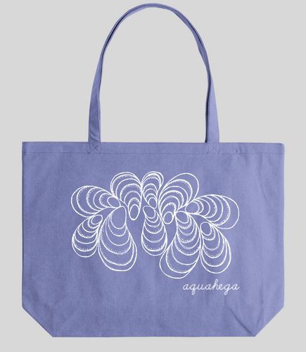 Mussel Canvas Tote   (more colors available)