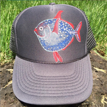 Load image into Gallery viewer, Hand Painted Trucker Hats